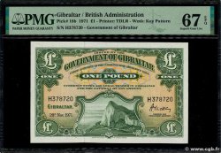 1 Pound GIBRALTAR 1971 P.18b NEUF