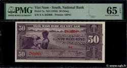 50 Dong VIETNAM DEL SUD 1956 P.07a FDC