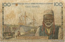 100 Francs Félix Éboué BCEAEC GABóN 1961 A.234a RC