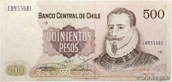 500 Pesos CHILI 1987 P.153b TTB