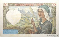 50 Francs JACQUES CŒUR FRANCE 1942 F.19.19 TTB