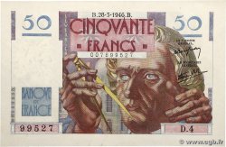 50 Francs LE VERRIER FRANCE 1946 F.20.02 SPL+