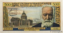 500 Francs VICTOR HUGO FRANCE 1955 F.35.04 TTB+