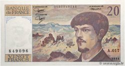20 Francs DEBUSSY FRANCE 1986 F.66.07A17 NEUF