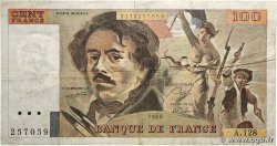 100 Francs DELACROIX modifié FRANCE 1988 F.69.12A128