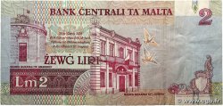 2 Liri MALTE 1989 P.45a TB+