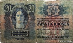 20 Haleru / 20 Korun TCHÉCOSLOVAQUIE 1919 P.002a TB