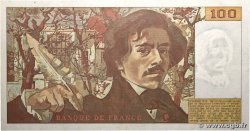 100 Francs DELACROIX imprimé en continu FRANCE 1991 F.69bis.03a3 pr.SPL