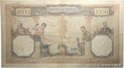 1000 Francs CÉRÈS ET MERCURE FRANCE 1927 F.37.01 TB