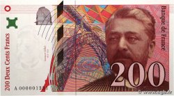 200 Francs EIFFEL Petit numéro FRANCE 1995 F.75.01A