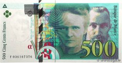 500 Francs PIERRE ET MARIE CURIE FRANCE 1996 F.76.03 NEUF