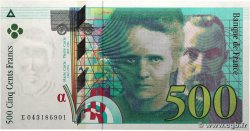 500 Francs PIERRE ET MARIE CURIE FRANCE 2000 F.76.05 NEUF