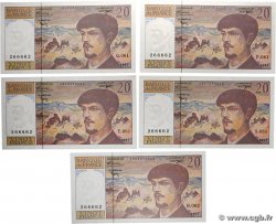 20 Francs DEBUSSY Modifié Lot FRANCE 1997 F.66ter.02 NEUF