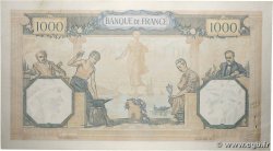 1000 Francs CÉRÈS ET MERCURE type modifié FRANCIA 1938 F.38.29 SPL+