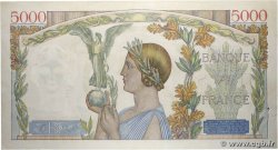 5000 Francs VICTOIRE Impression à plat FRANCE 1942 F.46.42 pr.SPL