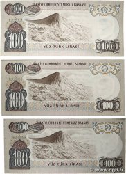100 Lira Lot TURQUIE 1983 P.189c pr.NEUF