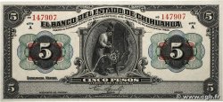 5 Pesos MEXICO 1913 PS.0132a UNC-