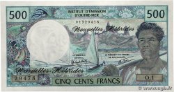 500 Francs NEW HEBRIDES 1980 P.19c UNC