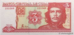 3 Pesos CUBA 2004 P.127a pr.NEUF