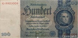 100 Reichsmark ALLEMAGNE 1935 P.183a TB+