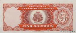 5 Gourdes HAÏTI 1989 P.255a NEUF