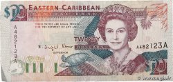 20 Dollars EAST CARIBBEAN STATES 1993 P.28a VF+