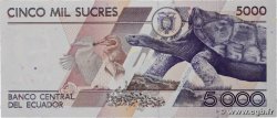 5000 Sucres ECUADOR 1999 P.128c FDC