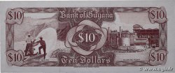 10 Dollars GUYANA 1992 P.23f NEUF