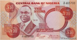 10 Naira NIGERIA 1984 P.25c