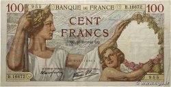 100 Francs SULLY FRANCE 1940 F.26.41