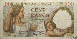 100 Francs SULLY FRANCE 1940 F.26.22