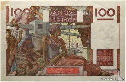 100 Francs JEUNE PAYSAN FRANCE 1953 F.28.37 TTB+