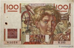 100 Francs JEUNE PAYSAN FRANCE 1946 F.28.09