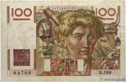 100 Francs JEUNE PAYSAN FRANCE 1954 F.28.42