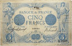 5 Francs BLEU FRANCE 1913 F.02.13