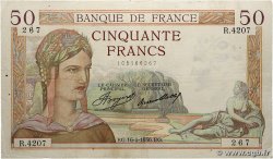 50 Francs CÉRÈS FRANCE 1936 F.17.24