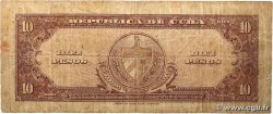 10 Pesos CUBA 1949 P.079a B