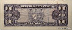 100 Pesos CUBA 1950 P.082a q.SPL