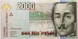 2000 Pesos COLOMBIE 2005 P.451j NEUF