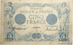 5 Francs BLEU FRANCE 1915 F.02.23