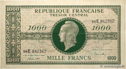1000 Francs MARIANNE THOMAS DE LA RUE FRANCE 1945 VF.13.02