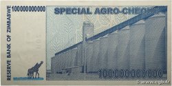 100 Billions Dollars ZIMBABWE 2008 P.64 AU