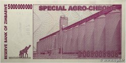 5 Billion Dollars ZIMBABWE 2008 P.61 UNC