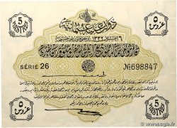 5 Piastres TURQUIE 1916 P.087 SUP