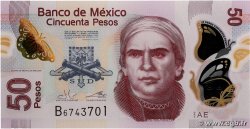 50 Pesos MEXIQUE 2019 P.123Aae NEUF