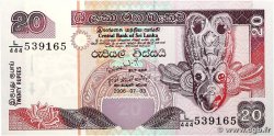 20 Rupees SRI LANKA 2006 P.109e