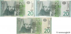 20 Dinara Lot SERBIEN 2006 P.47a