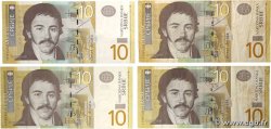 10 Dinara Lot SERBIEN 2006 P.46a
