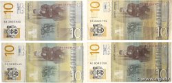 10 Dinara Lot SERBIA 2006 P.46a q.BB