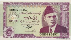 5 Rupees Commémoratif PAKISTAN 1997 P.44